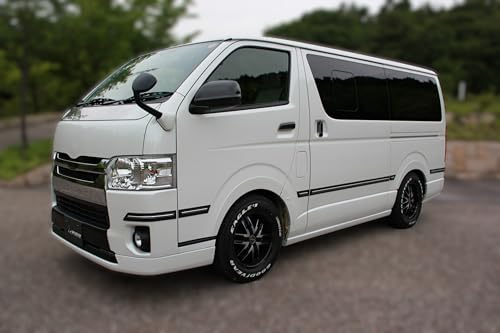 200系 ハイエース標準 ワイドボディーリア/サイドガーニッシュ Amazon | 200系 ハイエース 標準 ワイドボディー リアバンパー